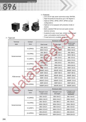 896HP-1CH-D-12VDC datasheet  